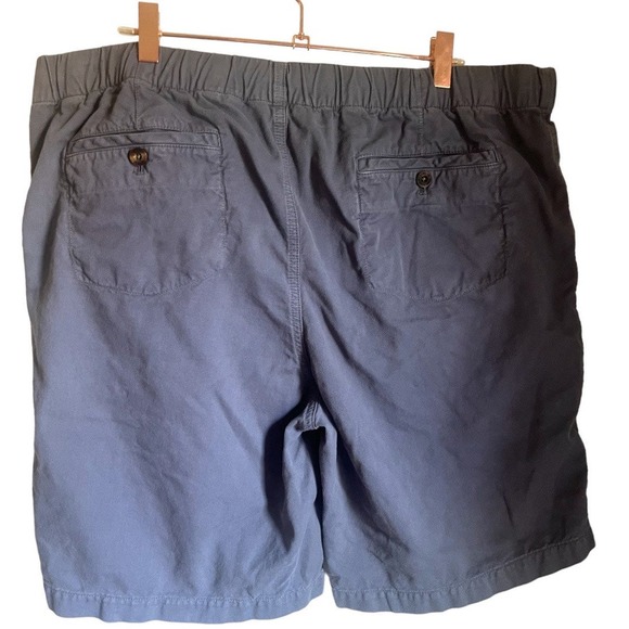 Orvis Blue Medium Weight Elastic Drawstring Shorts 38 - Picture 2 of 3